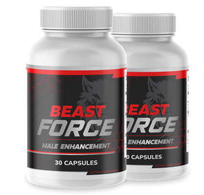 BeastForce Natural Men's Vitality & Performance Support Supplement